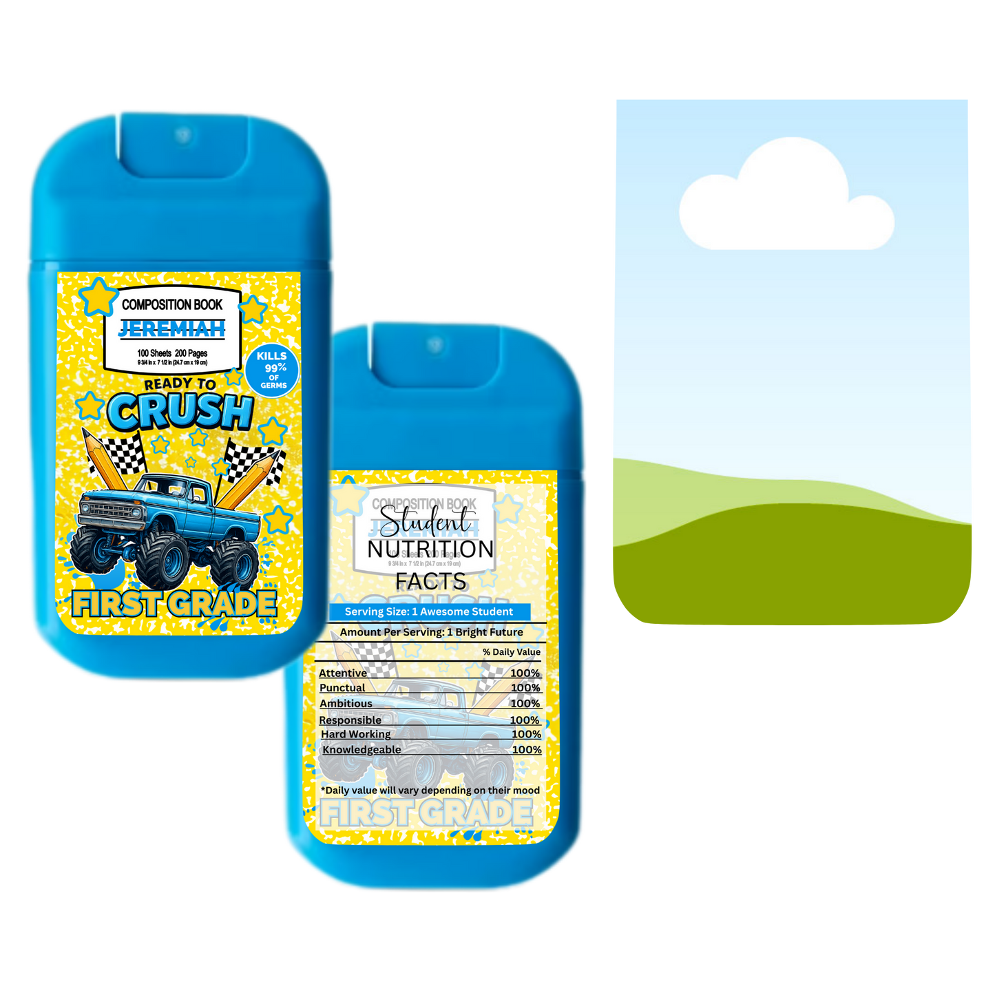 HAND SANITIZER TEMPLATE WITH EDITABLE DESIGN