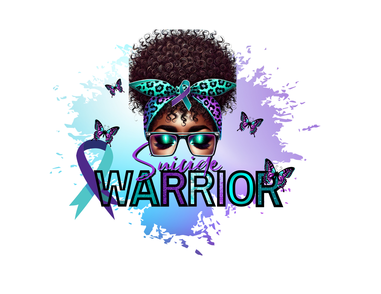 Suicide Warrior Awareness PNG Image