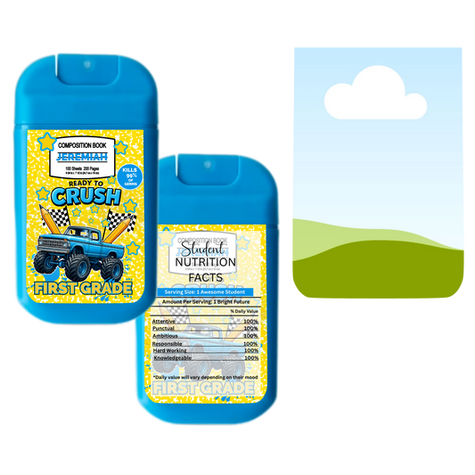 HAND SANITIZER TEMPLATE WITH EDITABLE DESIGN